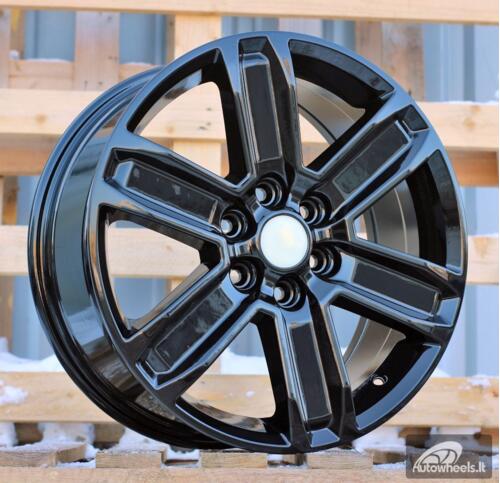Ratlankis R18x7.5  6X120  ET  50  74.5  B1598  Black (BL)  For FORD  (Z6)  (1000kg)
