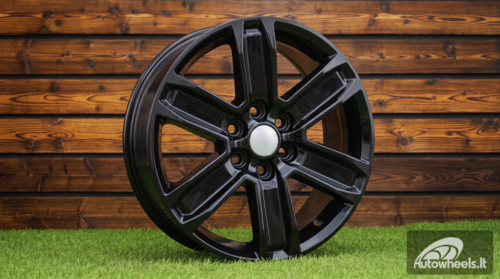 Ratlankis R18x7.5  6X120  ET  50  74.5  B1598  Black (BL)  For FORD  (Z6)  (1000kg)