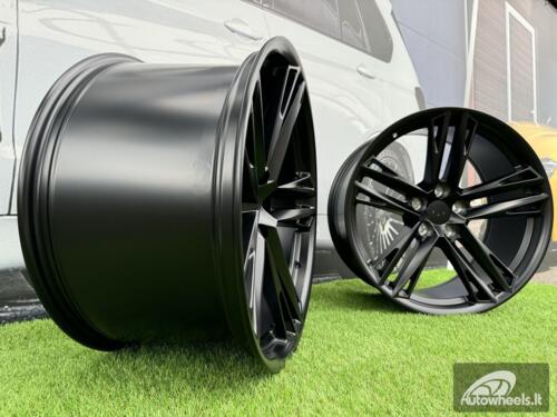 Ratlankis R20x10  5X120  ET  20  66.9  FR037  (037)  Black Half Matt (BLHM)  For CHEVR  (Z6)  (CAMARO Rear+Front)