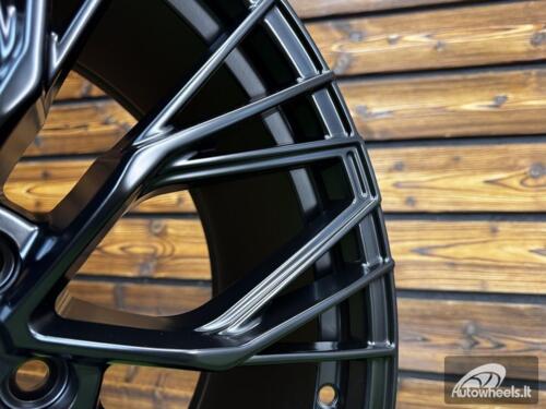 Ratlankis R20x9  5X112  ET  30  66.6  HX024F  (F829)  Black Half Matt (BLHM)  For HAXER  (P2+Z7)  (HYBRID FORGED New Model)