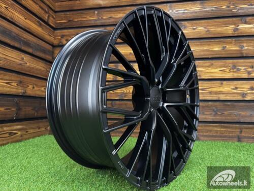 Ratlankis R20x10  5X112  ET  40  66.6  HX024F  (F829)  Black Half Matt (BLHM)  For HAXER  (P2+Z7)  (HYBRID FORGED New Model)