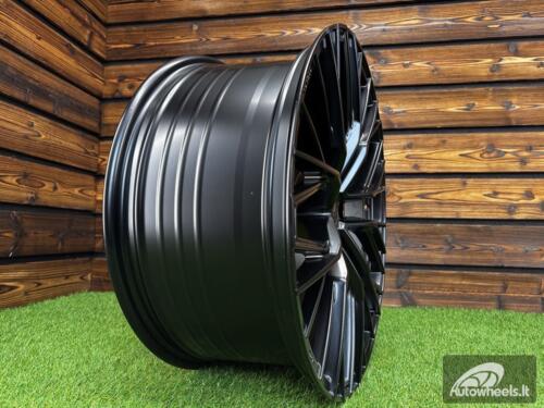 Ratlankis R20x10  5X112  ET  40  66.6  HX024F  (F829)  Black Half Matt (BLHM)  For HAXER  (P2+Z7)  (HYBRID FORGED New Model)