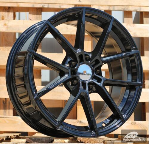Ratlankis R20x9.5  5X112  ET  37  66.6  B5601  (FA746)  Black (BL)  For BMW  (Z6)  (Rear+Front)
