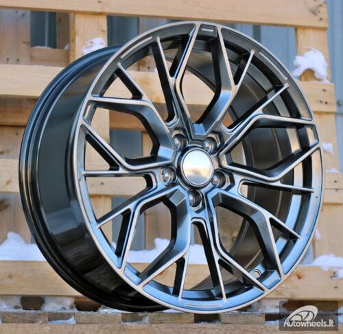 Ratlankis R18x8  5X105  ET  35  56.6  F8260  Hyper Black (HB)  For RACIN  (Z6)