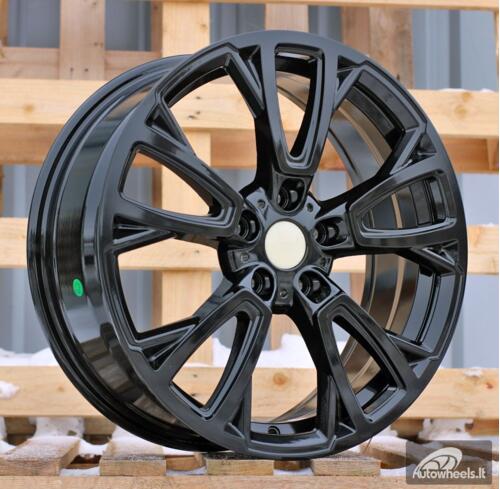 Ratlankis R18x7  5X112  ET  45  66.6  F8409  Silver Shining+Black (SSBL)  For MINI  (Z6)