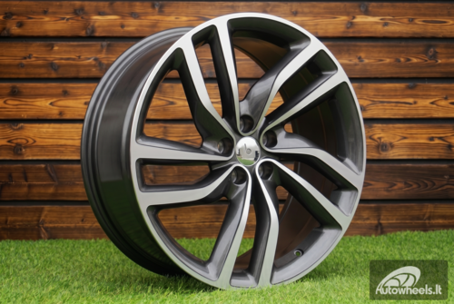 Ratlankis R20x8.5  5X108  ET  40  63.4  HE721  (A394)  Grey Polished (MG)  For JAGUAR  (Z6)