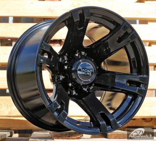 Ratlankis R15x8  5X139.7  ET  1  110.5  BK311  Black (BL)  For 4X4  (R)