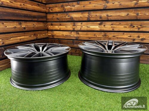 Ratlankis R21x10  5X112  ET  51  66.6  FBX387  Grey Polished (MG)  For MER  (Z7)  (HYBRID FORGED Rear+Front)