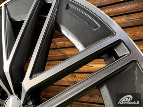 Ratlankis R21x10  5X112  ET  51  66.6  FBX387  Grey Polished (MG)  For MER  (Z7)  (HYBRID FORGED Rear+Front)
