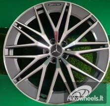 Ratlankis R21x11  5X112  ET  47  66.6  FBX387  Grey Polished (MG)  For MER  (Z7)  (HYBRID FORGED Rear+Front)