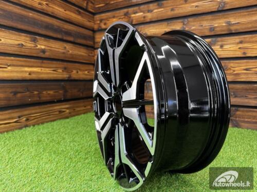 Ratlankis R16x6.5  5X114.3  ET  40  67.1  B5846  Black Polished (MB)  For KIA  (Z7)