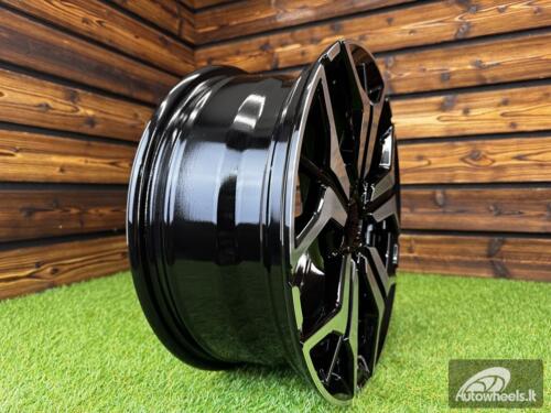 Ratlankis R16x6.5  5X114.3  ET  40  67.1  B5846  Black Polished (MB)  For KIA  (Z7)