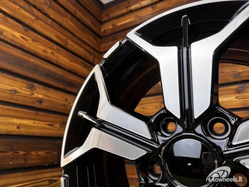 Ratlankis R16x6.5  5X114.3  ET  40  67.1  B5846  Black Polished (MB)  For KIA  (Z7)