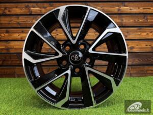 Ratlankis R16x6.5  5X114.3  ET  45  60.1  FE177  (BK5463)  Black Polished (MB)  For TOYOT  (R)