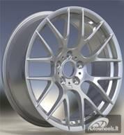 Ratlankis R19x9  5X120  ET  30  72.6  F956A  Silver Shining (SS)  For BMW  (Z7)  (HYBRID FORGED Rear+Front)