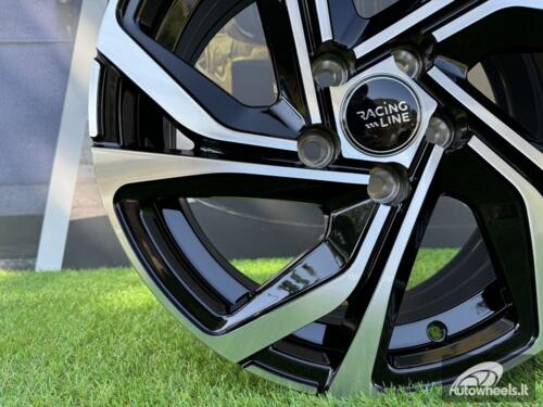 Ratlankis R16x6.5  5X108  ET  45  67.1  B5762  Black Polished (MB)  For RACIN  (Z7)