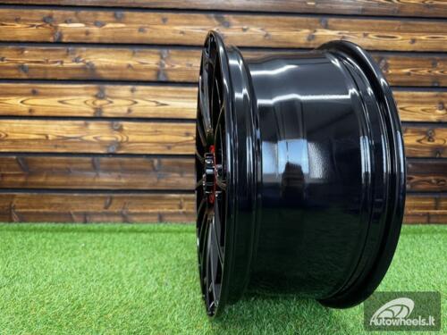 Ratlankis R18x8  10X100/112  ET  40  66.5  FBX298  Black (BL)  For RACIN  (Z7)  (HYBRID FORGED Style OZ)