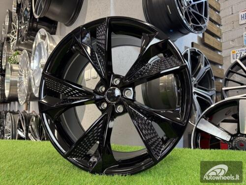 Ratlankis R20x8.5  5X112  ET  35  66.5  B1566  (FBX008)  Black (BL)  For AUD  (P2+Z5)  (HYBRID FORGED)