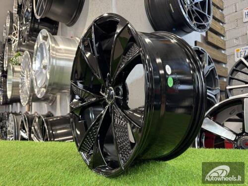Ratlankis R20x8.5  5X112  ET  35  66.5  B1566  (FBX008)  Black (BL)  For AUD  (P2+Z5)  (HYBRID FORGED)