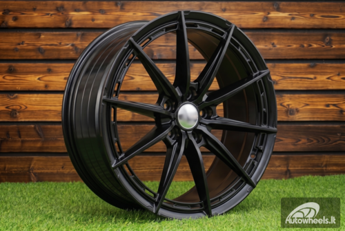 Ratlankis R18x8  5X114.3  ET  40  67.1  FBX414  Black Half Matt (BLHM)  For RACIN  (P2)  (HYBRID FORGED)