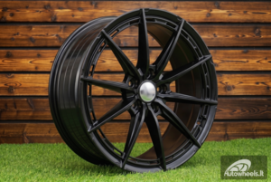 Ratlankis R18x8  5X114.3  ET  40  67.1  FBX414  Black Half Matt (BLHM)  For RACIN  (P2)  (HYBRID FORGED)