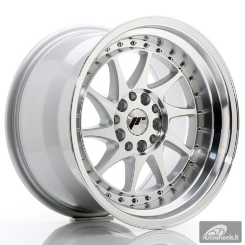 JR Wheels JR26 17x10 ET20 5x114/120 Silver Machined Face