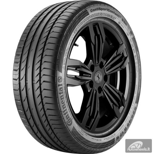 225/40R19 CONTINENTAL SPORTCONTACT 5 89Y RunFlat (*) DOT23 DBB71