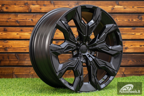 Ratlankis R21x10  5X112  ET  46  66.6  A5915  (YF5716)  Black+Tinted Face (BLTF)  For BMW  (Z7)  (HYBRID FORGED New 5 Series VIII / i5 (G60/G61/G68) Rear+Front)