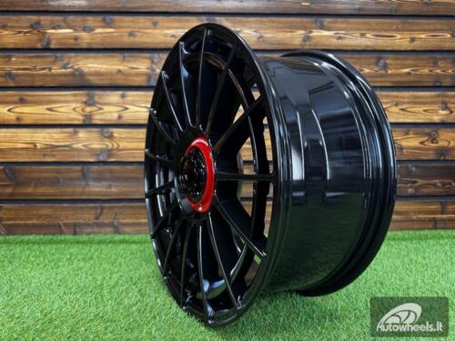 Ratlankis R19x8.5  5X112  ET  40  66.5  FBX298  Black (BL)  For RACIN  (Z7)  (HYBRID FORGED Style OZ)