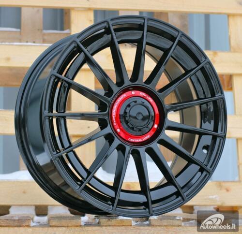 Ratlankis R19x8.5  5X112  ET  40  66.5  FBX298  Black (BL)  For RACIN  (Z7)  (HYBRID FORGED Style OZ)