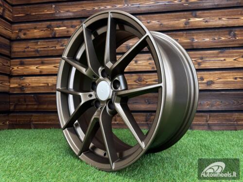 Ratlankis R19x8.5  5X120  ET  35  72.6  HE761  (FBX124)  Bronze (YY)  For BMW  (Z7)  (HYBRID FORGED (Front+Rear))