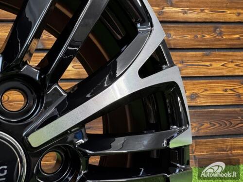 Ratlankis R18x7  5X114.3  ET  50  60.1  IN3515F  Black Polished (MB)  For TOYOT  (Z7)  (HYBRID FORGED Yaris Cross)