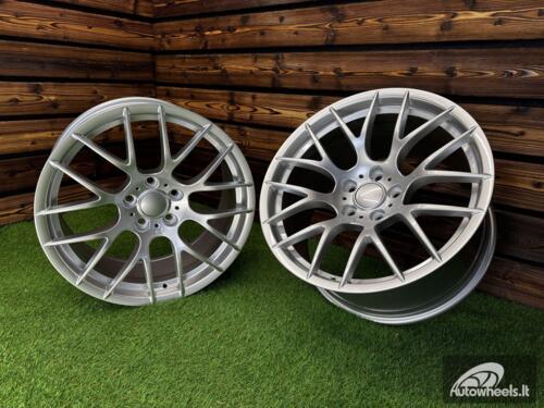 Ratlankis R19x9  5X120  ET  30  72.6  BYF956A  Silver Shining (SS)  For BMW  (Z3)  (HYBRID FORGED Rear+Front)