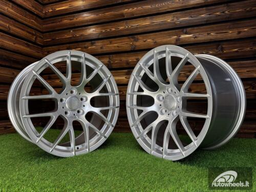Ratlankis R19x9  5X120  ET  30  72.6  BYF956A  Silver Shining (SS)  For BMW  (Z3)  (HYBRID FORGED Rear+Front)