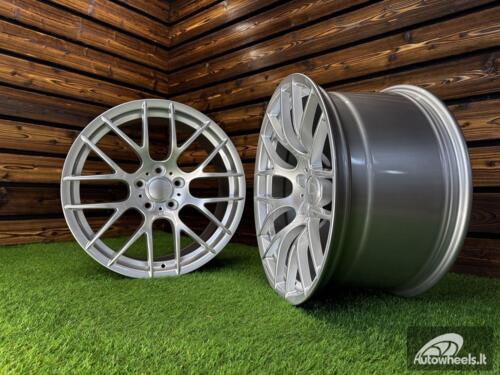 Ratlankis R19x9  5X120  ET  30  72.6  BYF956A  Silver Shining (SS)  For BMW  (Z3)  (HYBRID FORGED Rear+Front)