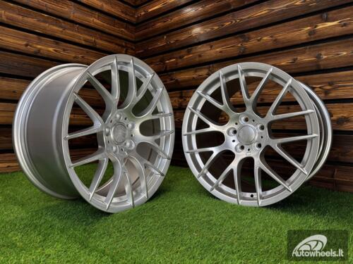 Ratlankis R19x9  5X120  ET  30  72.6  BYF956A  Silver Shining (SS)  For BMW  (Z3)  (HYBRID FORGED Rear+Front)