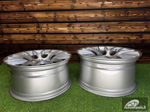 Ratlankis R19x9  5X120  ET  30  72.6  BYF956A  Silver Shining (SS)  For BMW  (Z3)  (HYBRID FORGED Rear+Front)