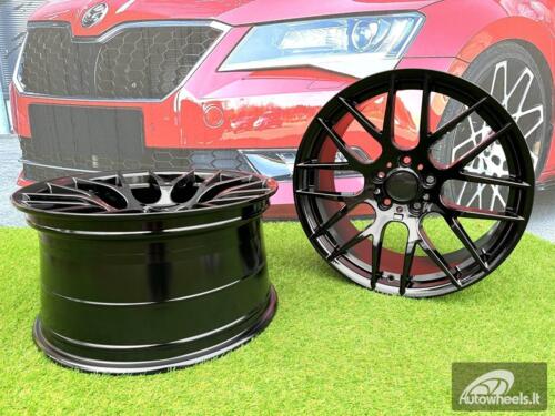 Ratlankis R19x9  5X120  ET  30  72.6  BYF956A  Black (BL)  For BMW  (Z7)  (HYBRID FORGED Rear+Front)