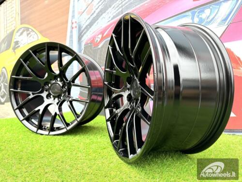 Ratlankis R19x10  5X120  ET  30  72.6  BYF956A  Black (BL)  For BMW  (Z7)  (HYBRID FORGED Rear+Front)