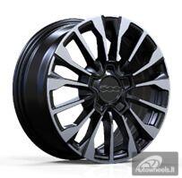 Ratlankis R16x6.5  5X110  ET  40  65.1  B1370  Black Polished (MB)  For FIAT  (Z7)