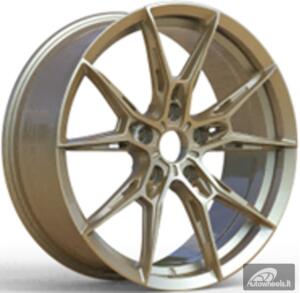 Ratlankis R18x8  5X112  ET  40  66.5  FBX425  Black (BL)  For RACIN  (Z7)  (HYBRID FORGED)