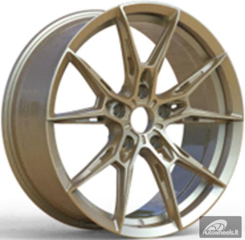 Ratlankis R18x8  5X108  ET  40  67.1  FBX425  Black (BL)  For RACIN  (Z7)  (HYBRID FORGED)