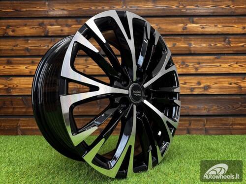 Ratlankis R17x7  5X114.3  ET  50  60.1  IN3515F  Black Polished (MB)  For TOYOT  (Z7)  (HYBRID FORGED Yaris Cross)