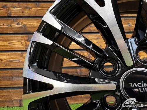 Ratlankis R17x7  5X114.3  ET  50  60.1  IN3515F  Black Polished (MB)  For TOYOT  (Z7)  (HYBRID FORGED Yaris Cross)