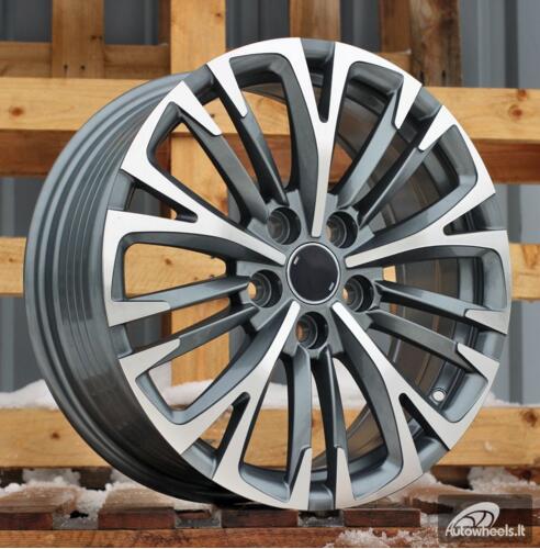Ratlankis R17x7  5X114.3  ET  50  60.1  IN3515F  Grey Polished (MG)  For TOYOT  (Z7)  (HYBRID FORGED Yaris Cross)