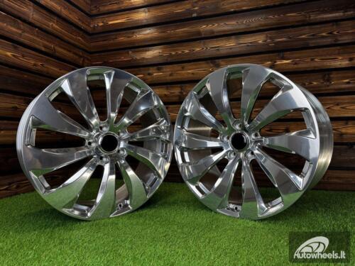 Ratlankis Forged Bentley Flying Spur style 22X9.5J 5X130 ET60 71.6 Polished