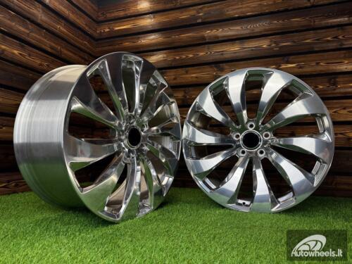 Ratlankis Forged Bentley Flying Spur style 22X9.5J 5X130 ET60 71.6 Polished