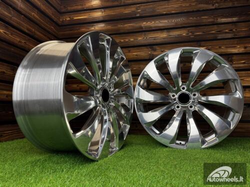 Ratlankis Forged Bentley Flying Spur style 22X11J 5X130 ET50 71.6 Polished