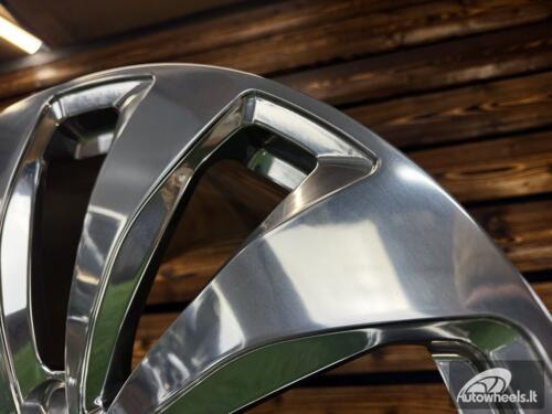 Ratlankis Forged Bentley Flying Spur style 22X11J 5X130 ET50 71.6 Polished