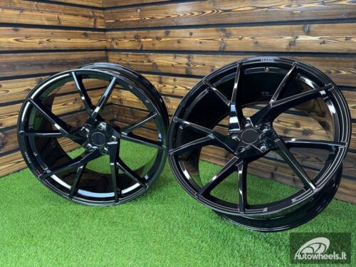 Ratlankis Forged Lamborghini Urus Mansory Style R24X12J 5X130 ET30 71.6 Gloss Black